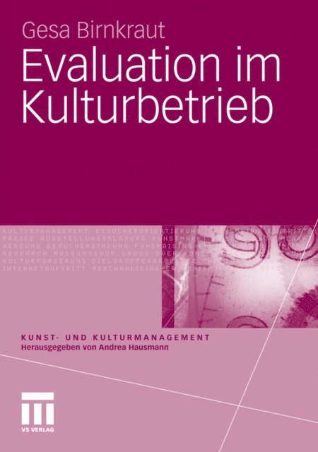 Gesa Birnkraut - Evaluation im Kulturbetrieb, E-bok