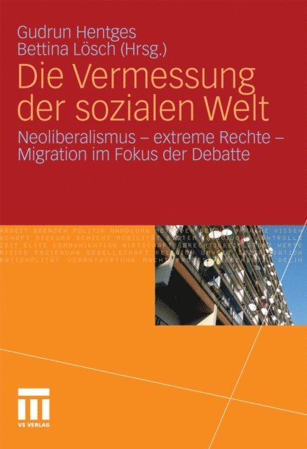 Bettina Losch, Gudrun Hentges - Die Vermessung der sozialen Welt, E-bok
