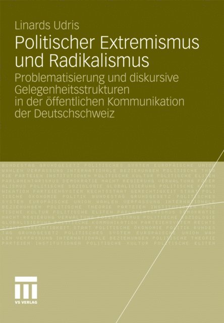 Linards Udris - Politischer Extremismus und Radikalismus, E-bok