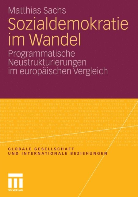 Matthias Sachs - Sozialdemokratie im Wandel, E-bok