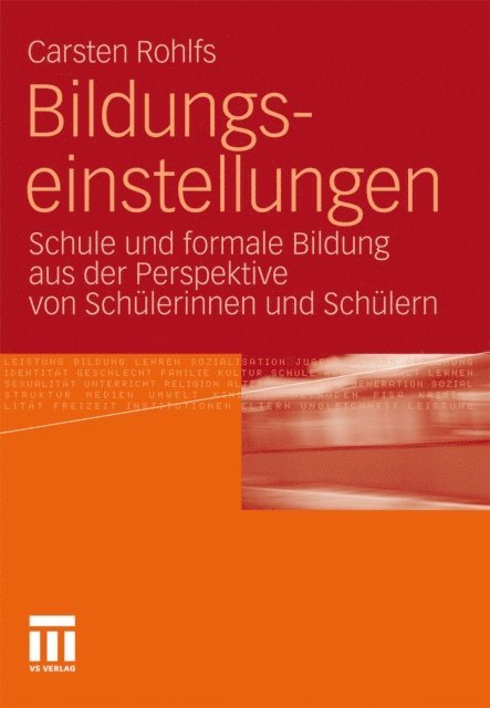 Carsten Rohlfs - Bildungseinstellungen, E-bok