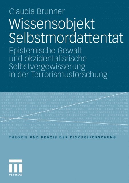 Claudia Brunner - Wissensobjekt Selbstmordattentat, E-bok