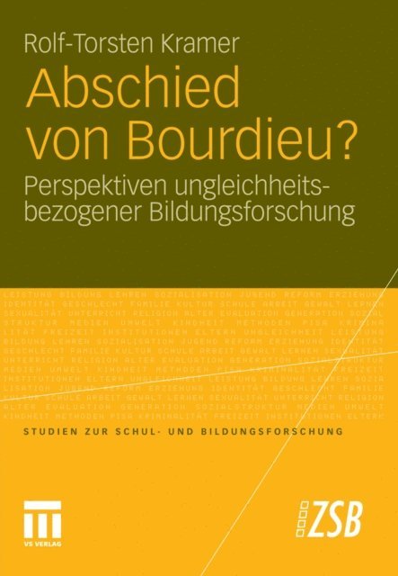 Rolf-Torsten Kramer - Abschied von Bourdieu?, E-bok