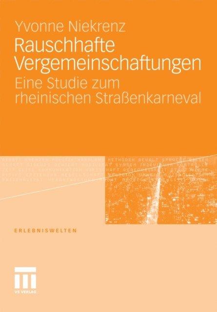 Yvonne Niekrenz - Rauschhafte Vergemeinschaftungen, E-bok