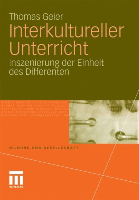 Thomas Geier - Interkultureller Unterricht, E-bok