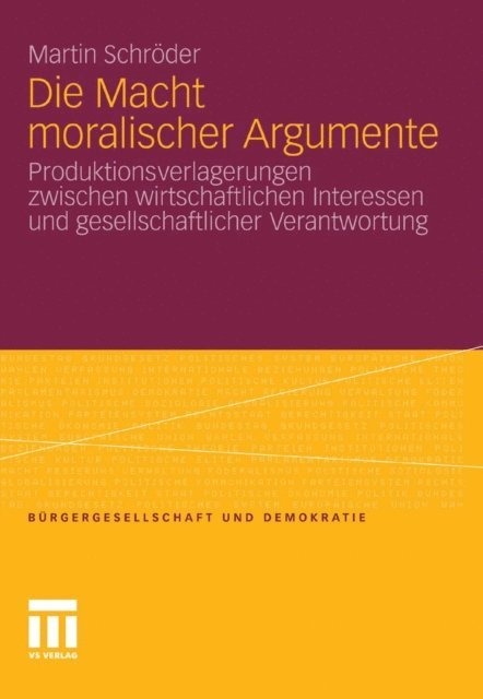 Martin Schroder - Die Macht moralischer Argumente, E-bok