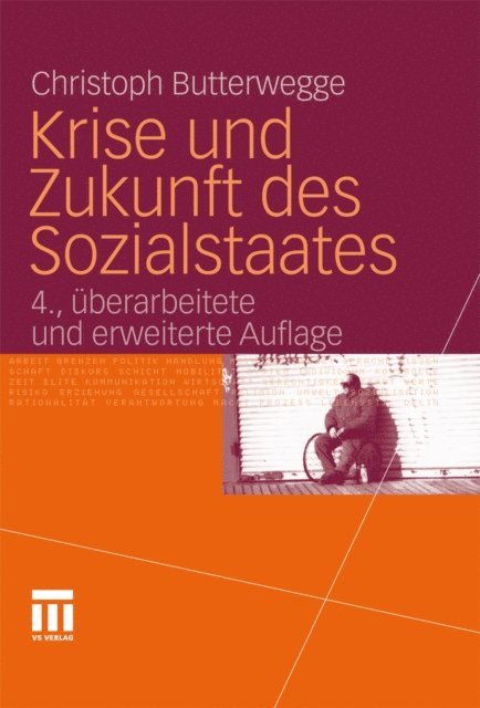 Christoph Butterwegge - Krise und Zukunft des Sozialstaates, E-bok