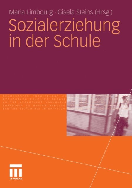 Gisela Steins, Maria Limbourg - Sozialerziehung in der Schule, E-bok