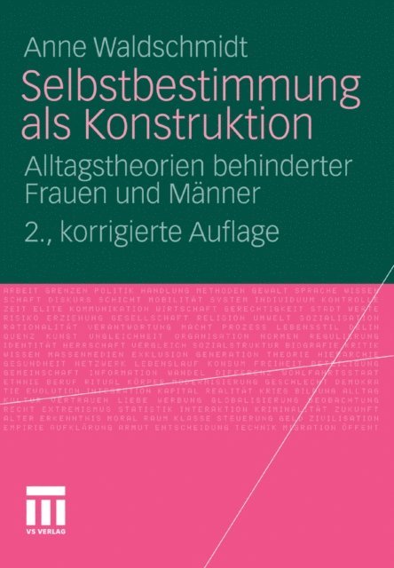 Anne Waldschmidt - Selbstbestimmung als Konstruktion, E-bok