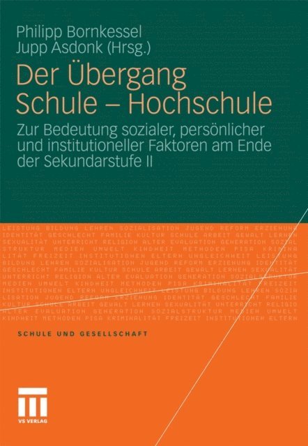 Jupp Asdonk, Philipp Bornkessel - Der Übergang Schule - Hochschule, E-bok