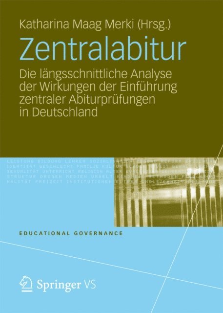 Katharina Maag Merki - Zentralabitur, E-bok