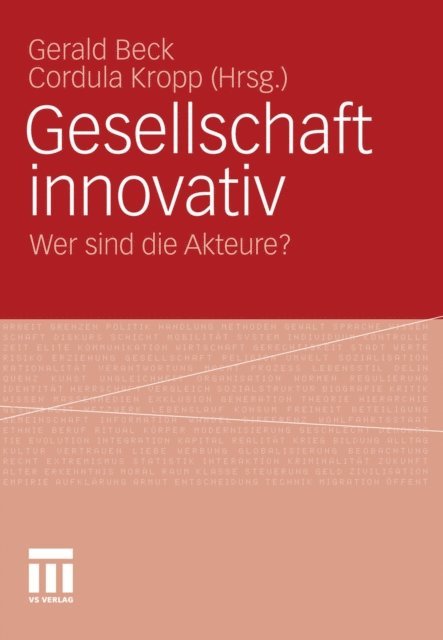 Cordula Kropp, Gerald Beck - Gesellschaft innovativ, E-bok