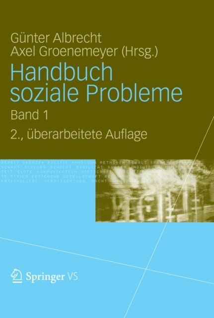 Axel Groenemeyer, Gunter Albrecht - Handbuch soziale Probleme, E-bok
