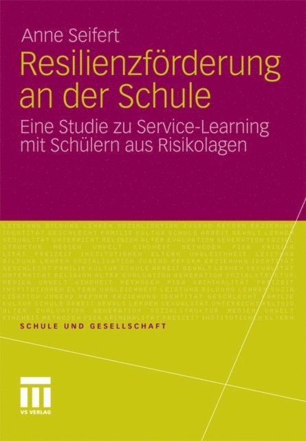 Anne Seifert - Resilienzförderung an der Schule, E-bok