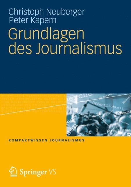 Peter Kapern, Christoph Neuberger - Grundlagen des Journalismus, E-bok