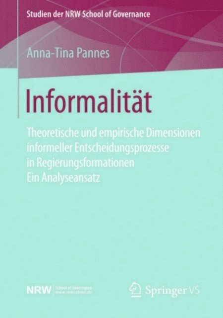 Anna-Tina Pannes - Informalität, E-bok