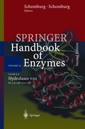 Class 3.2 Hydrolases VIII