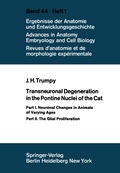 Transneuronal Degeneration in the Pontine Nuclei of the Cat