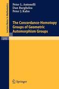 The Concordance-Homotopy Groups of Geometric Automorphism Groups