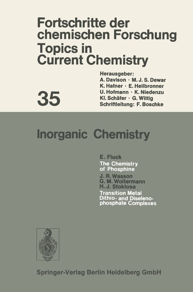 Inorganic Chemistry, Häftad