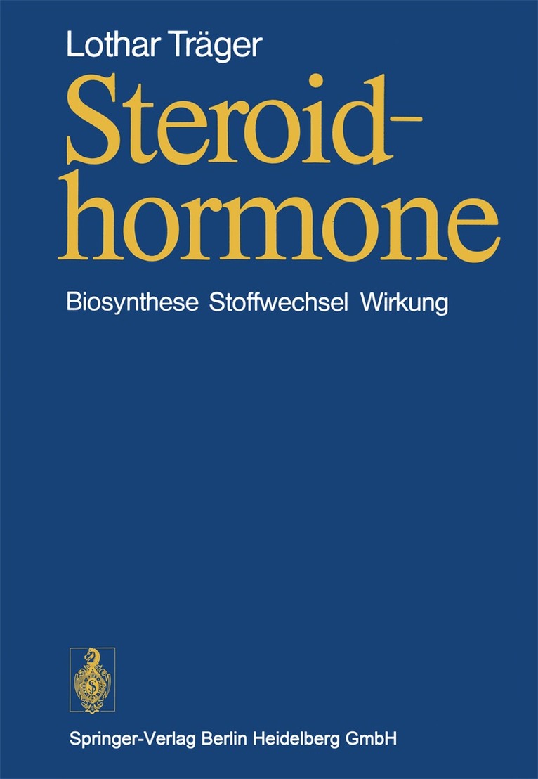 L. Träger - Steroidhormone, Häftad
