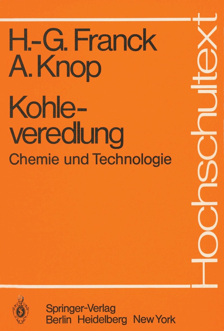 Heinz-Gerhard Franck, Andre Knop - Kohleveredlung, Häftad