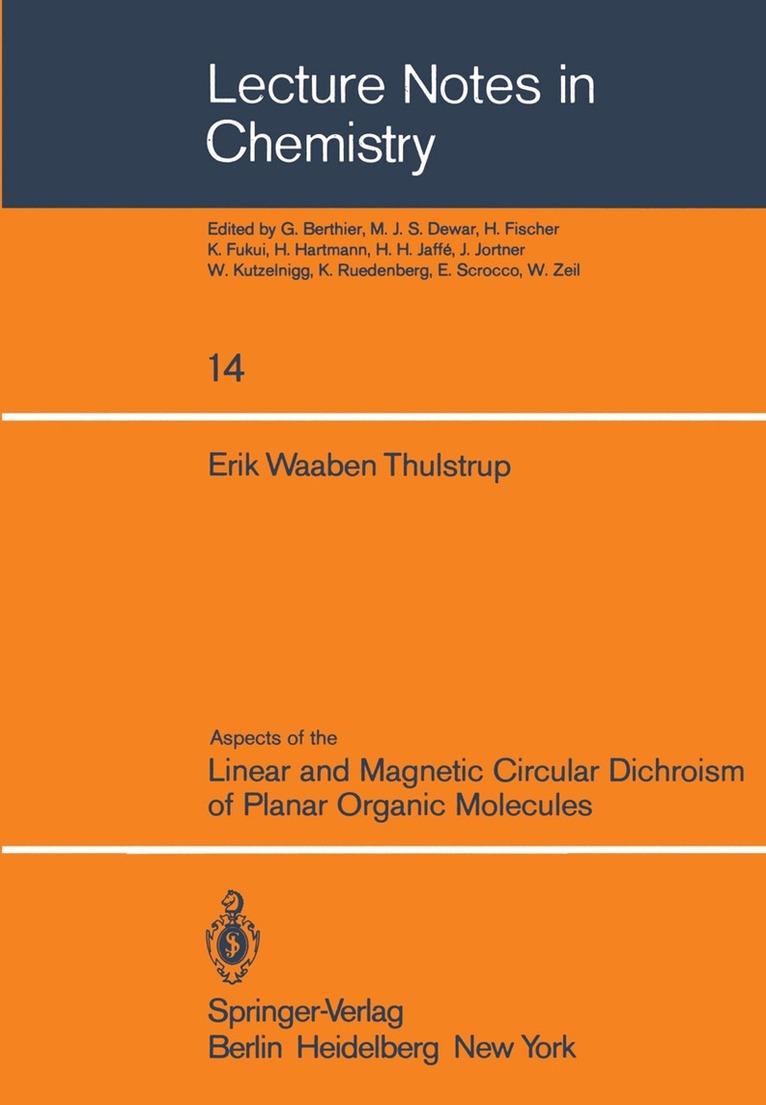 Aspects of the Linear and Magnetic Circular Dichroism of Planar Organic Molecules