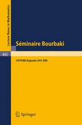 S�minaire Bourbaki