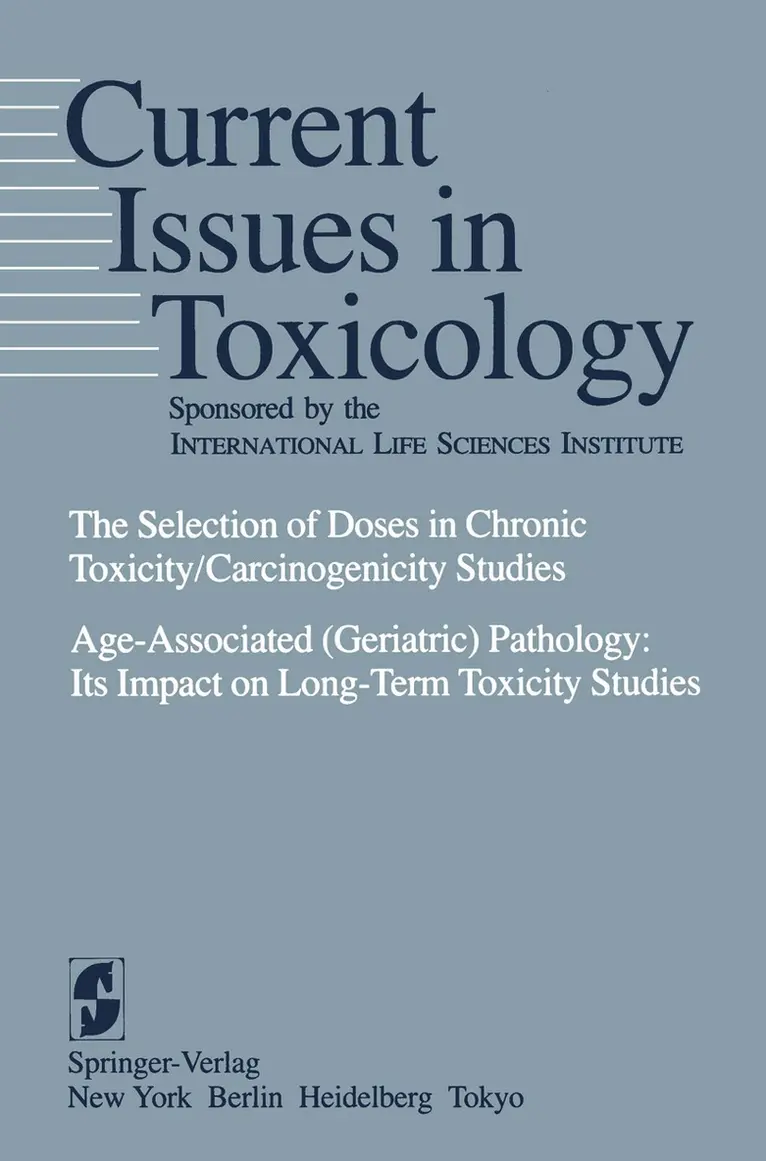 H.C. Grice - Selection of Doses in Chronic Toxicity/Carcinogenicity Studies, Häftad. Tillgänglighet: Lägg i varukorg