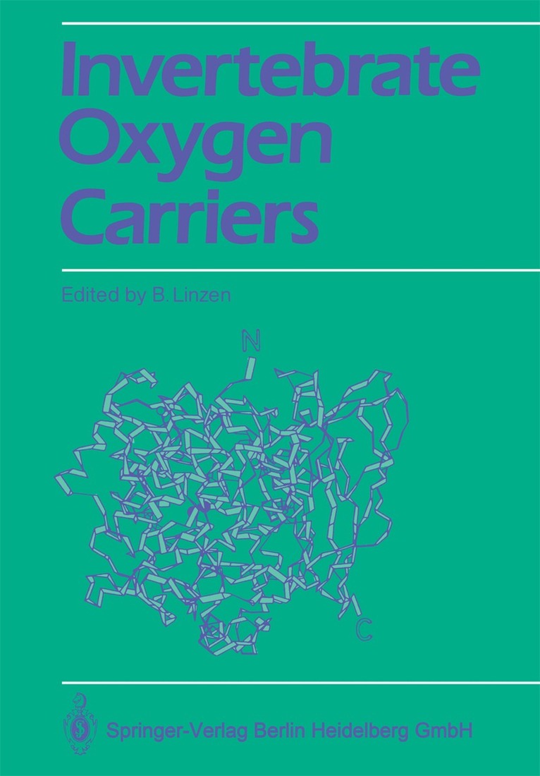 Bernt Linzen - Invertebrate Oxygen Carriers, Häftad
