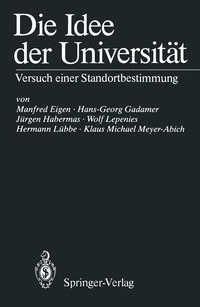 Die Idee der Universit�t