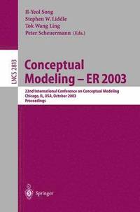 Conceptual Modeling -- ER 2003
