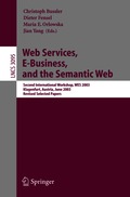 Web Services, E-Business, and the Semantic Web
