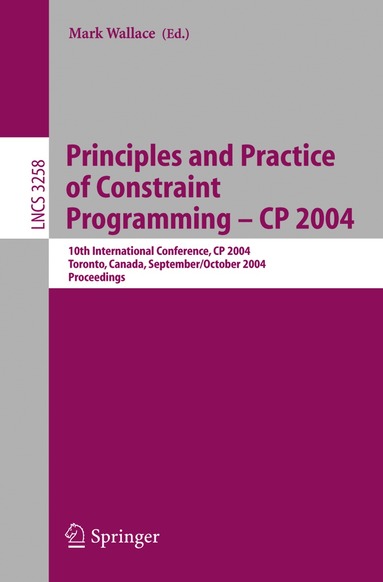 Mark Wallace - Principles and Practice of Constraint Programming - CP 2004, Häftad