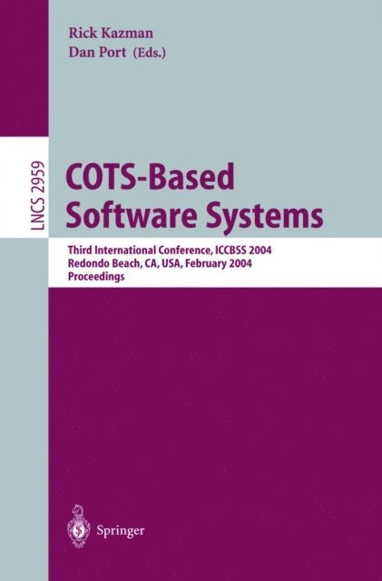 Dan Port, Rick Kazman - COTS-Based Software Systems, E-bok