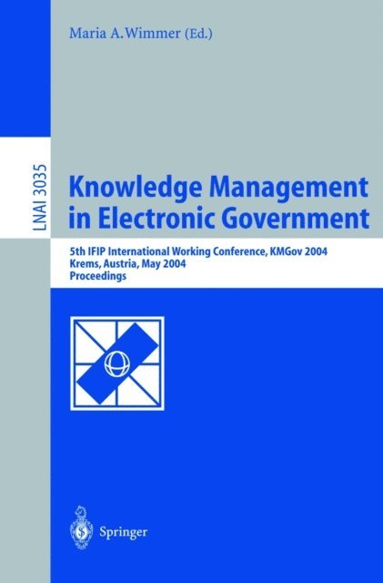 Maria A. Wimmer - Knowledge Management in Electronic Government, E-bok