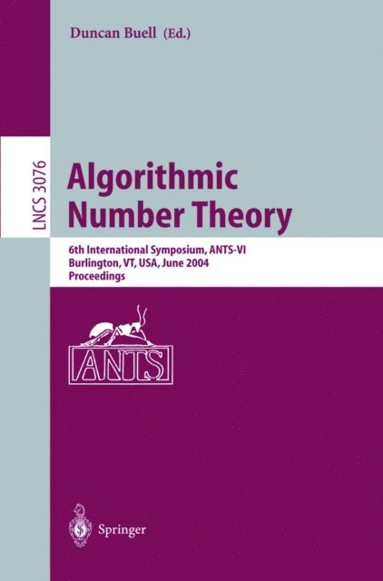Duncan Buell - Algorithmic Number Theory, E-bok