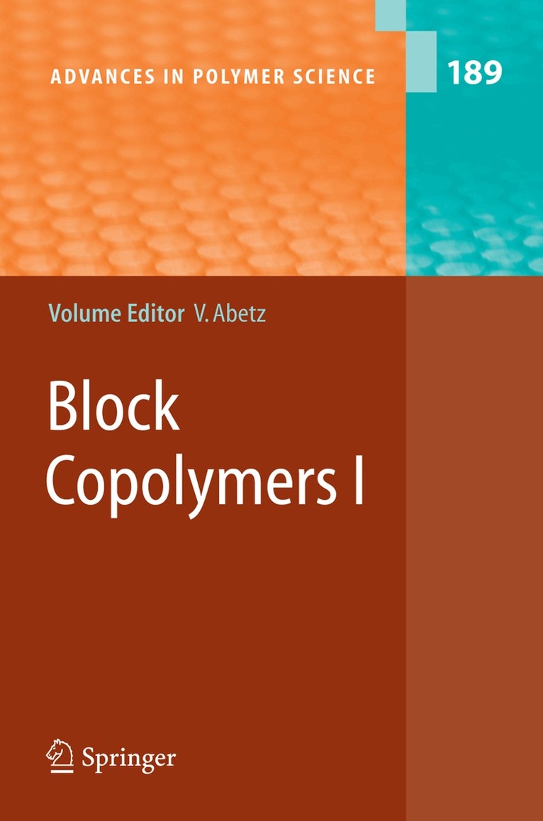 Volker Abetz - Block Copolymers I, Inbunden. Tillgänglighet: Lägg i varukorg