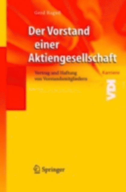 Gerd Ragu - Der Vorstand einer Aktiengesellschaft, E-bok