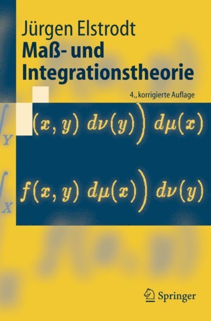 Jurgen Elstrodt - Maß- und Integrationstheorie, E-bok