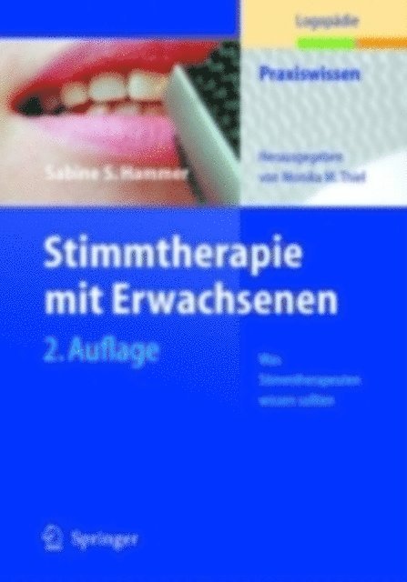 Sabine S. Hammer - Stimmtherapie mit Erwachsenen, E-bok