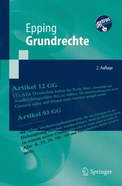 Volker Epping - Grundrechte, E-bok
