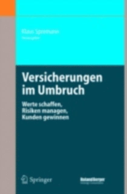 Klaus Spremann - Versicherungen im Umbruch, E-bok