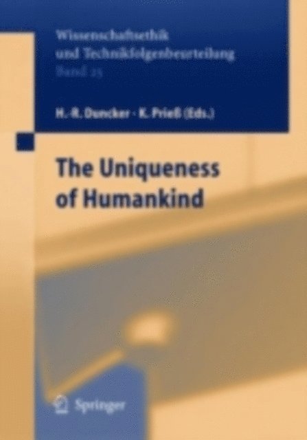 K. Prie, Hans-Rainer Duncker - On the Uniqueness of Humankind, E-bok