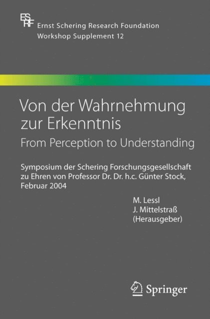 Jurgen Mittelstra, Monika Lessl - Von der Wahrnehmung zur Erkenntnis - From Perception to Understanding, E-bok