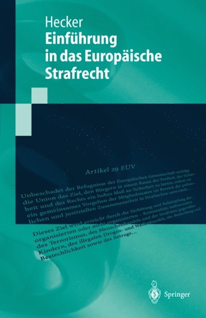 Bernd Hecker - Europäisches Strafrecht, E-bok