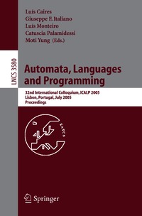 Automata, Languages and Programming