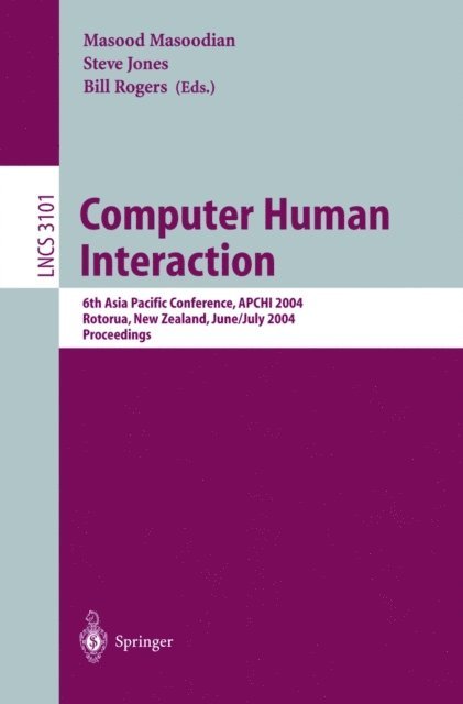 Bill Rogers, Steve Jones, Masood Masoodian - Computer Human Interaction, E-bok