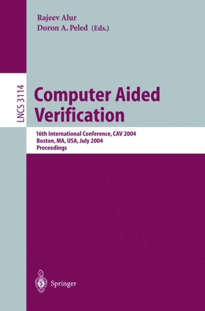 Doron A. Peled, Rajeev Alur - Computer Aided Verification, E-bok