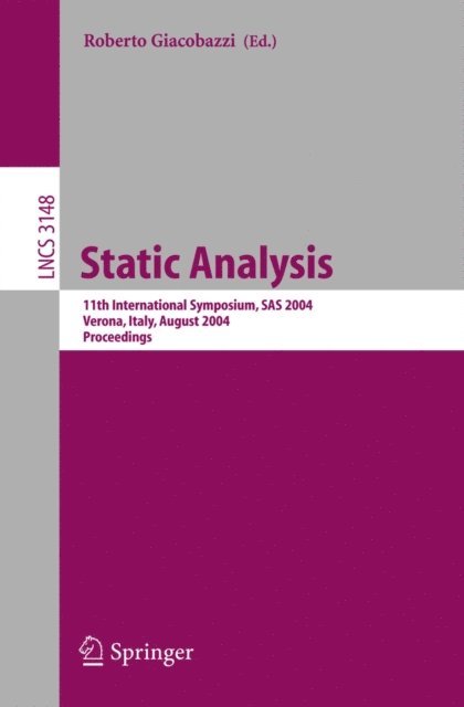 Roberto Giacobazzi - Static Analysis, E-bok